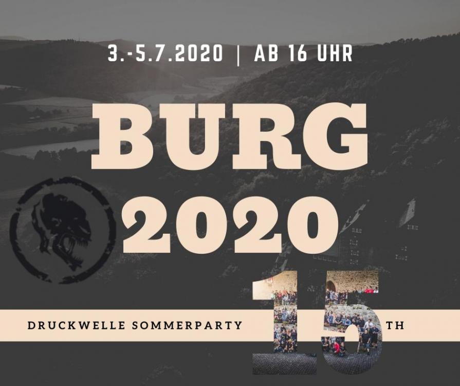 DRUCKWELLE Burg 2020