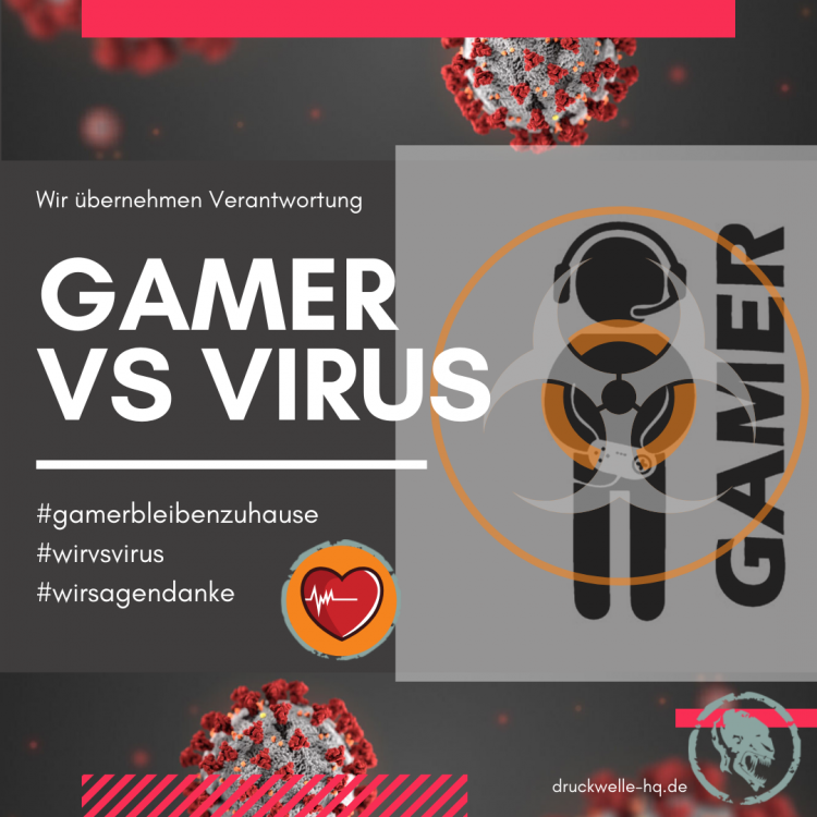 Gamer vs Virus #Gamerbleibenzuhause