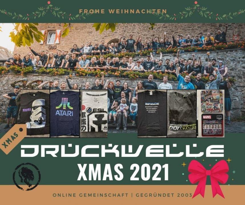 DRUCKWELLE Verlosung XMAS 2021